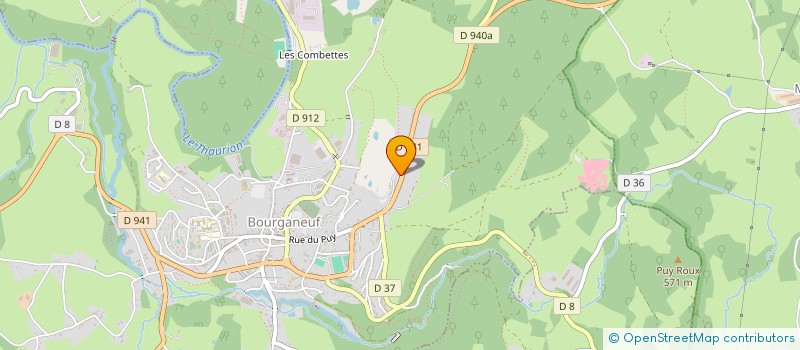 localisation de l'entreprise MONSIEUR AZZEDDINE BOUHENNA à BOURGANEUF