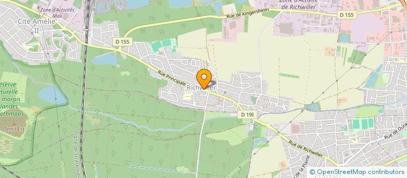 localisation de l'entreprise MONSIEUR AZZEDDINE DRIDI  RICHWILLER