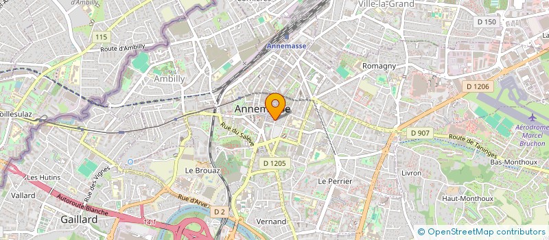 localisation de l'entreprise MONSIEUR AZZEDDINE EL MJABBER  ANNEMASSE