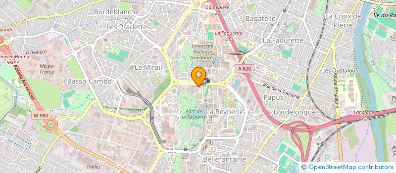 localisation de l'entreprise MONSIEUR AZZEDDINE IKKACHE à TOULOUSE