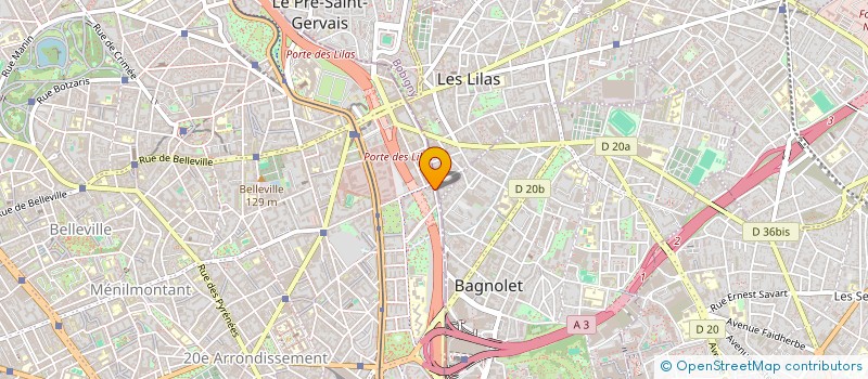 localisation de l'entreprise MONSIEUR AZZEDDINE MERFOUD  PARIS