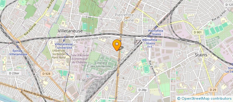 localisation de l'entreprise MONSIEUR AZZEDDINE REMILA à PIERREFITTE-SUR-SEINE