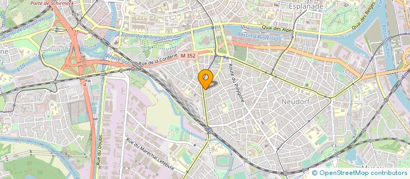 localisation de l'entreprise MONSIEUR AZZEDDINE TABETE  STRASBOURG