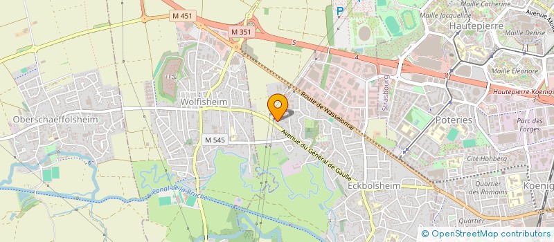 localisation de l'entreprise MONSIEUR AZZEDINE ACHAB  ECKBOLSHEIM