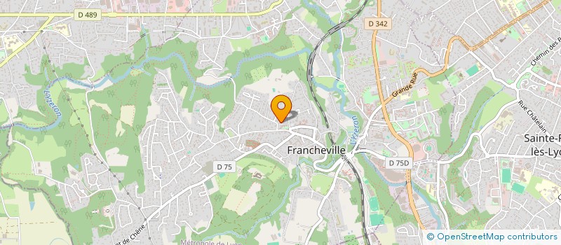 localisation de l'entreprise MONSIEUR AZZEDINE AGLI  FRANCHEVILLE