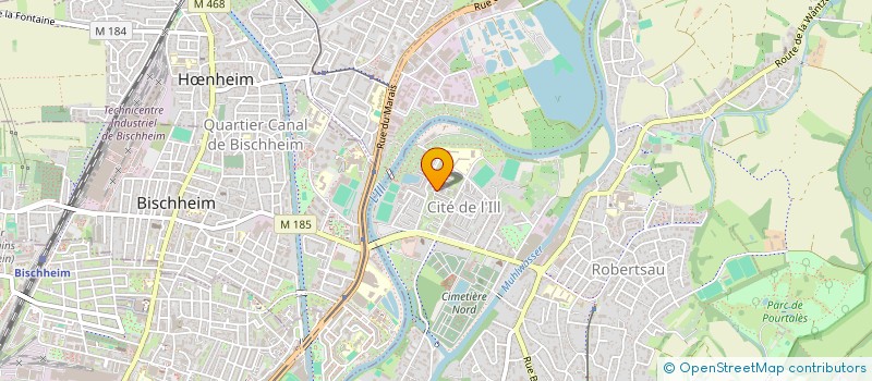 localisation de l'entreprise MONSIEUR AZZEDINE AMMAR KHELOUFI  STRASBOURG