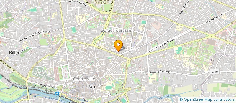 localisation de l'entreprise MONSIEUR AZZEDINE BOUDJELLAL à PAU