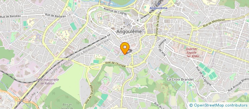 localisation de l'entreprise MONSIEUR AZZEDINE BRAHMI à ANGOULEME