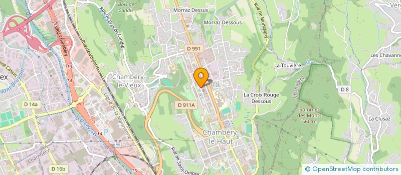 localisation de l'entreprise MONSIEUR AZZEDINE CHAALAL  CHAMBERY