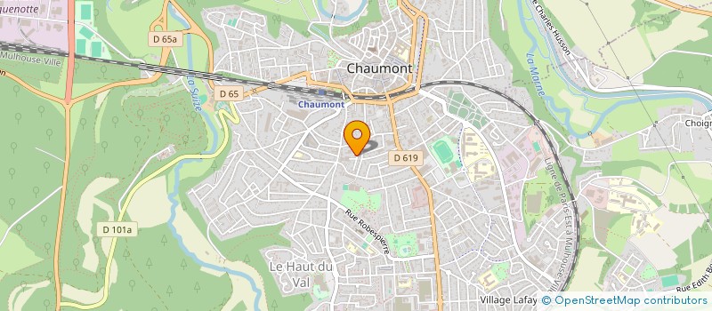 localisation de l'entreprise MONSIEUR AZZEDINE DJANTI à CHAUMONT
