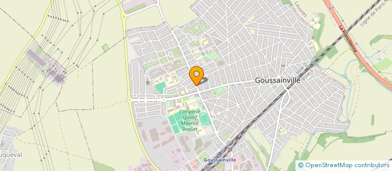 localisation de l'entreprise MONSIEUR AZZEDINE EL HAKYM  GOUSSAINVILLE