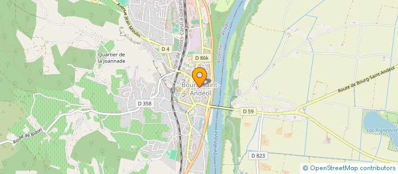localisation de l'entreprise MONSIEUR AZZEDINE EL HAMRAOUI à BOURG-SAINT-ANDEOL
