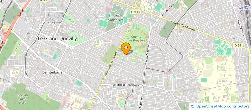 localisation de l'entreprise MONSIEUR AZZEDINE EL MAHI  SAINT-ETIENNE-DU-ROUVRAY