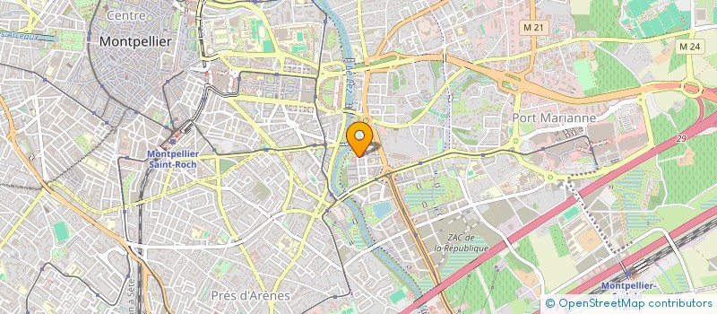 localisation de l'entreprise MONSIEUR AZZEDINE FASSI FIHRI à MONTPELLIER
