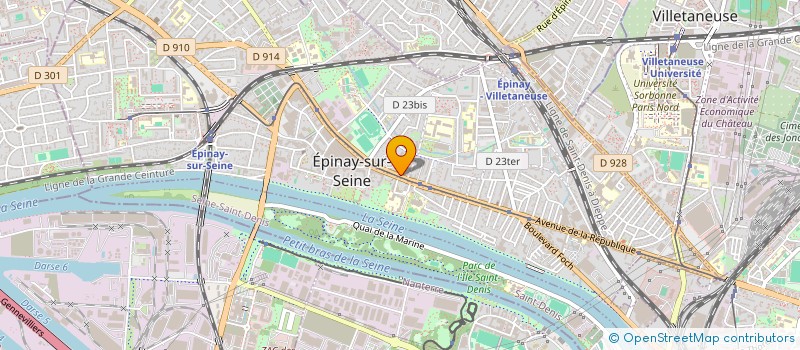 localisation de l'entreprise MONSIEUR AZZEDINE FIKRI à EPINAY-SUR-SEINE