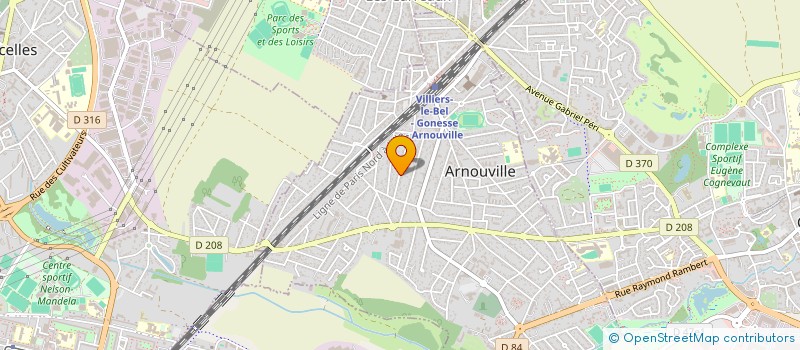 localisation de l'entreprise MONSIEUR AZZEDINE GHEZLI à ARNOUVILLE