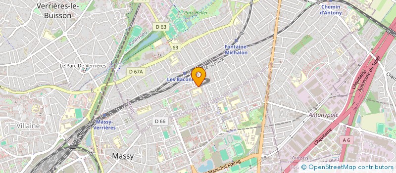 localisation de l'entreprise MONSIEUR AZZEDINE HAMADOUCHE à ANTONY