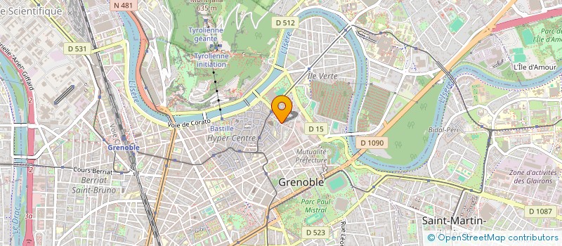 localisation de l'entreprise MONSIEUR AZZEDINE HASSANI  GRENOBLE