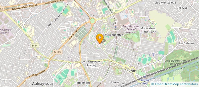 localisation de l'entreprise MONSIEUR AZZEDINE HATEM à SEVRAN