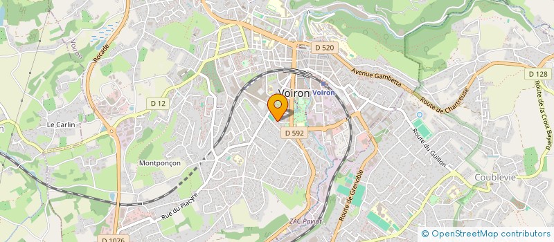 localisation de l'entreprise MONSIEUR AZZEDINE HEMAIZIA à VOIRON
