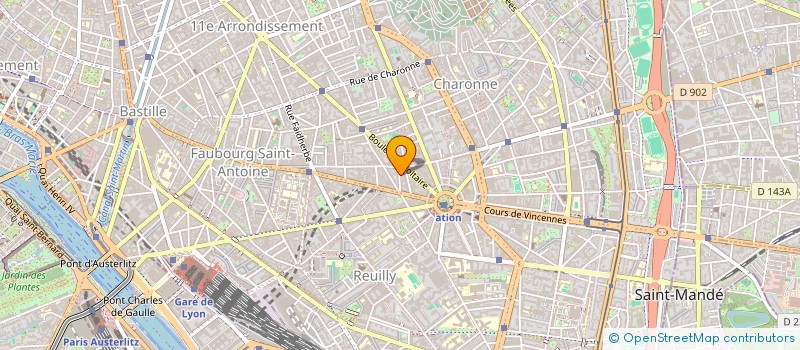 localisation de l'entreprise MONSIEUR AZZEDINE HOUACIN  PARIS