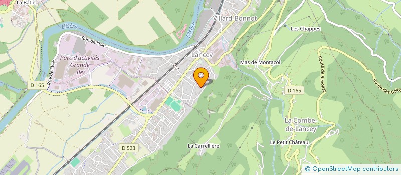 localisation de l'entreprise MONSIEUR AZZEDINE KSIBI à VILLARD-BONNOT