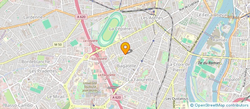 localisation de l'entreprise MONSIEUR AZZEDINE LARADJI à TOULOUSE
