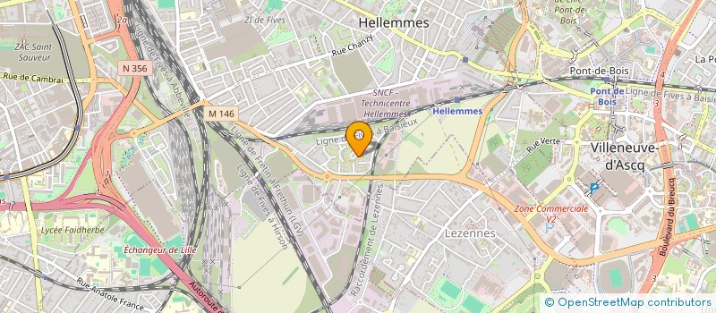 localisation de l'entreprise MONSIEUR AZZEDINE LEBBAL à LILLE