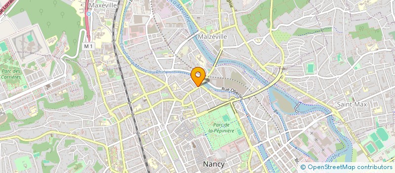 localisation de l'entreprise MONSIEUR AZZEDINE MAZARI  NANCY