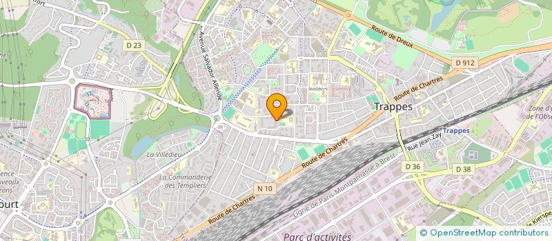 localisation de l'entreprise MONSIEUR AZZEDINE NAJMI à TRAPPES