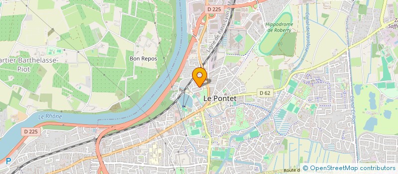 localisation de l'entreprise MONSIEUR AZZEDINE SAYEH  LE PONTET