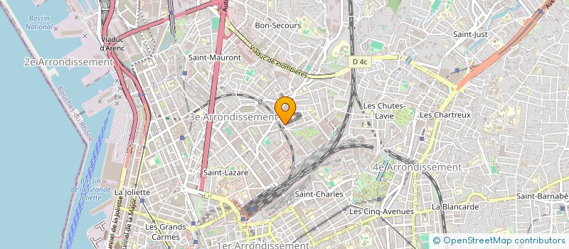 localisation de l'entreprise MONSIEUR AZZEDINE SOUICI à MARSEILLE