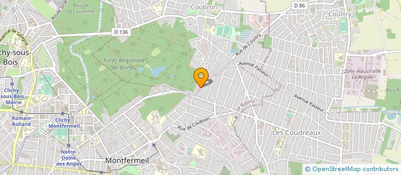 localisation de l'entreprise MONSIEUR AZZEDINE TAJOURI à MONTFERMEIL