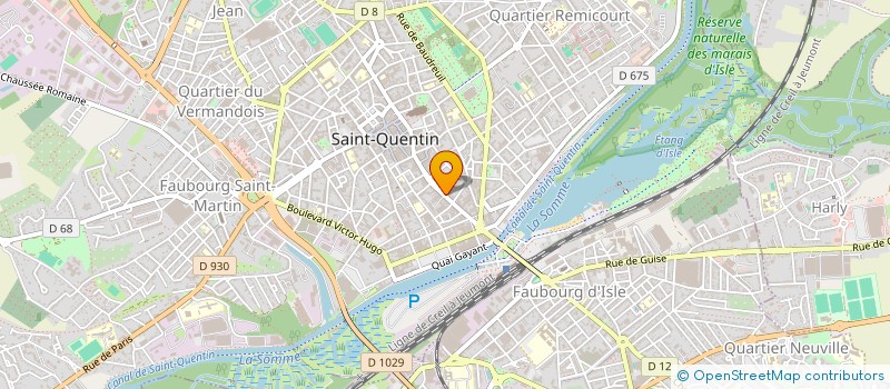 localisation de l'entreprise MONSIEUR AZZEDINE YADA à SAINT-QUENTIN