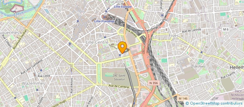 localisation de l'entreprise MONSIEUR AZZEDINE ZARGUIT à LILLE