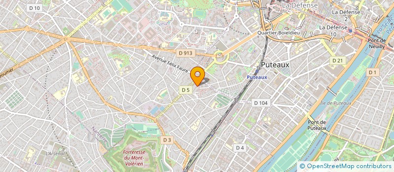 localisation de l'entreprise MONSIEUR AZZIZ MABED à SURESNES