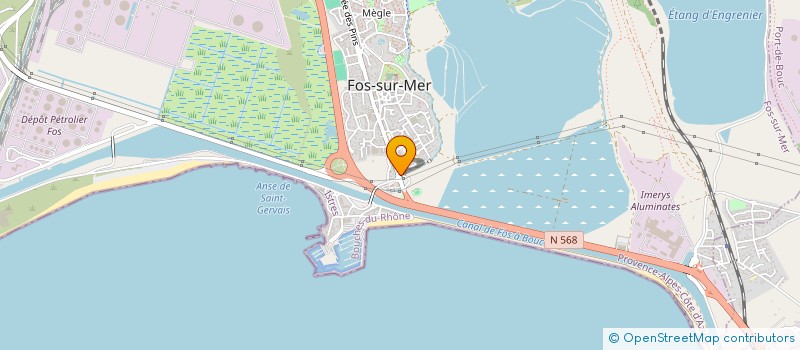 localisation de l'entreprise MONSIEUR AZZIZ MOTRANI à FOS-SUR-MER