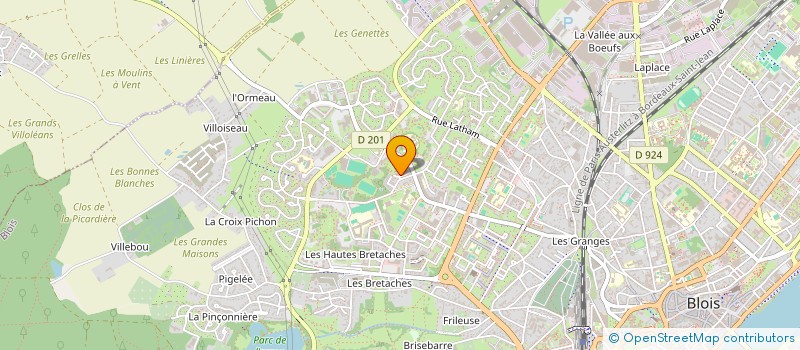 localisation de l'entreprise MONSIEUR AZZIZ SOUILAH  BLOIS