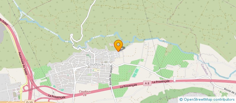 localisation de l'entreprise MONSIEUR AZZOUZ AZAROUAL  COUDOUX