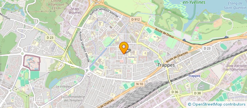 localisation de l'entreprise MONSIEUR AZZOUZ HICHOUR à TRAPPES