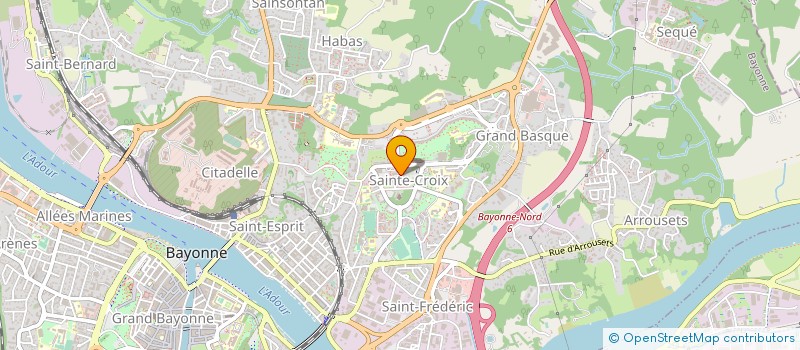localisation de l'entreprise MONSIEUR AZZOUZ TAMOUKH à BAYONNE