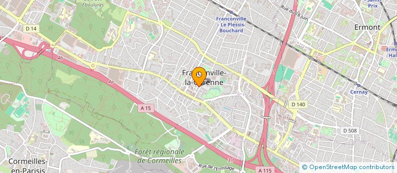 localisation de l'entreprise MONSIEUR AZZOUZI FERDJALLAH  FRANCONVILLE