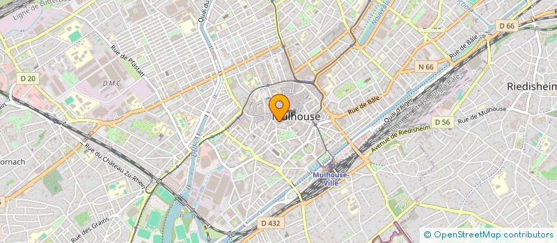 localisation de l'entreprise MONSIEUR B  MULHOUSE