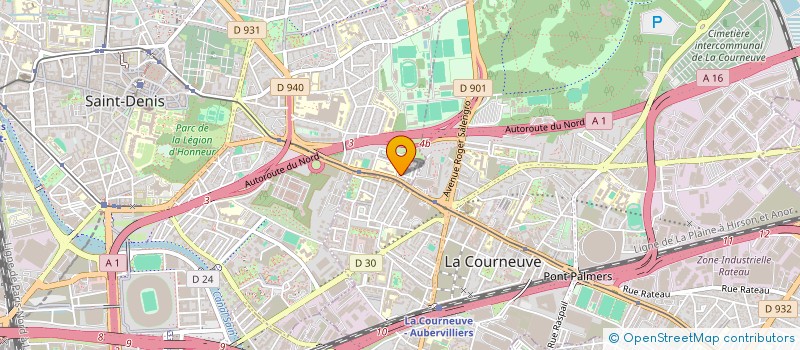localisation de l'entreprise MONSIEUR BAAKARY KAMARA à SAINT-DENIS