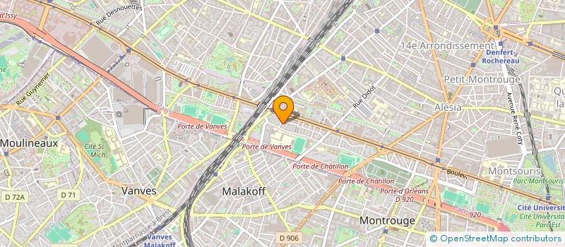 localisation de l'entreprise MONSIEUR BABA ALI KAMAGATE  PARIS