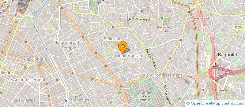 localisation de l'entreprise MONSIEUR BABA BA  PARIS