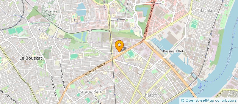 localisation de l'entreprise MONSIEUR BABA DIOP à BORDEAUX