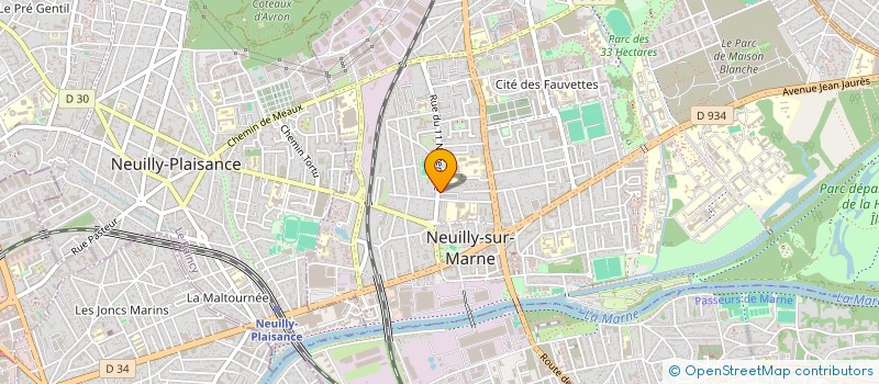 localisation de l'entreprise MONSIEUR BABA DIOP à NEUILLY-SUR-MARNE