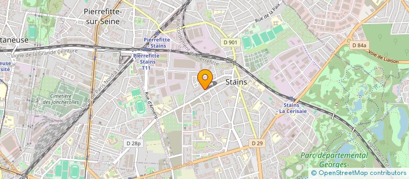 localisation de l'entreprise MONSIEUR BABA GARY à STAINS