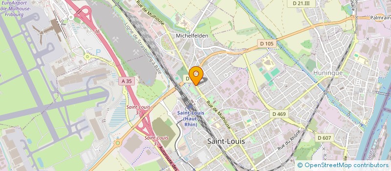 localisation de l'entreprise MONSIEUR BABA GASSAMA  SAINT-LOUIS